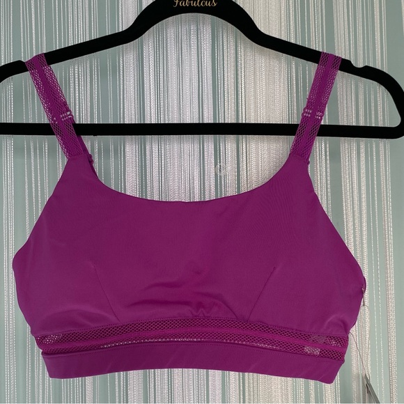 Pink Purple Sports Bra NWT Size Size M - Picture 3 of 17